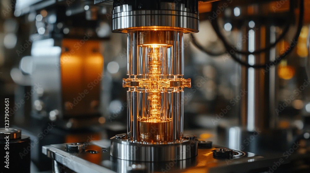robotics concept. Cutting-edge quantum microchip innovation image robotics concept. Cutting-edge quantum microchip innovation image