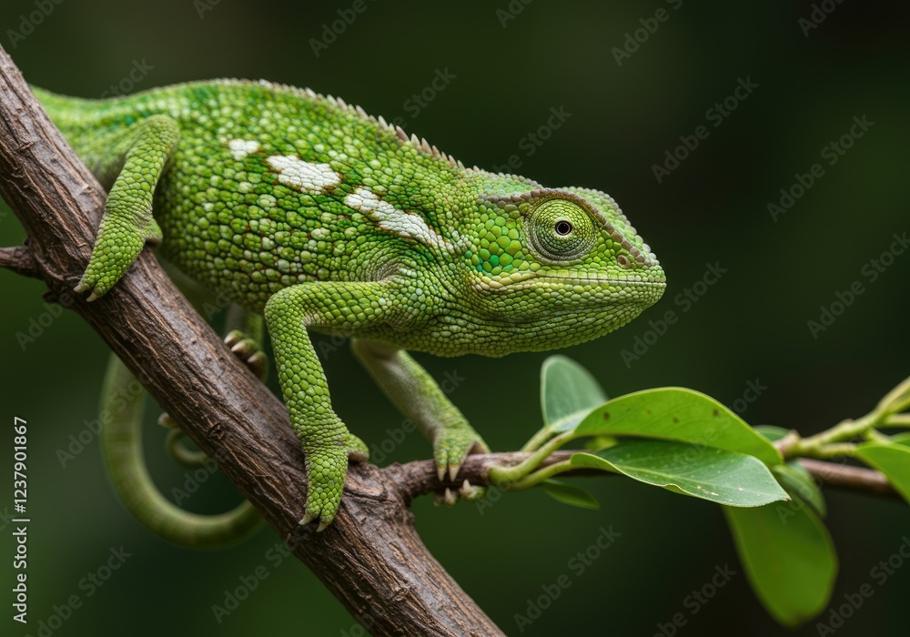 chameleon fischer closeup on tree chameleon fischer walking on twigs chameleon fischer closeup on tree chameleon fischer walking on twigs