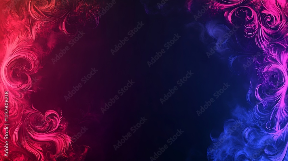 Abstract Swirling Smoke Art Design Background Abstract Swirling Smoke Art Design Background
