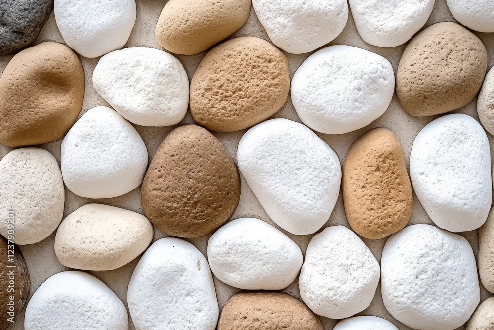 Smooth Rounded Stones Pattern Smooth Rounded Stones Pattern