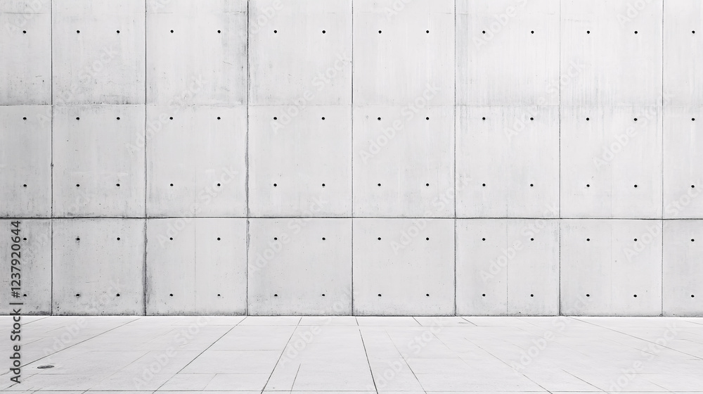 A textured white concrete wall background. A textured white concrete wall background.