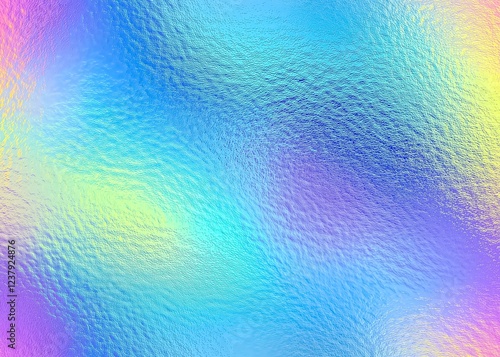holographic irredescent foil background texture	