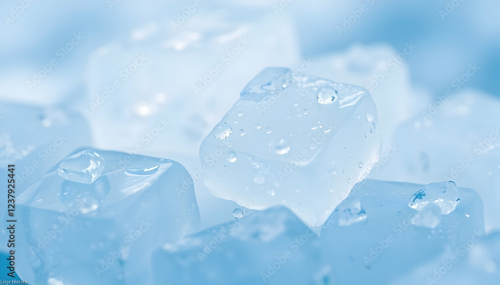 Ice crystals, frozen water, macro photography, light blue tones, melting ice, transparent texture, refractive light, cold temperature, winter landscape, glacial formations, abstract shapes, crystallin Ice crystals, frozen water, macro photography, light blue tones, melting ice, transparent texture, refractive light, cold temperature, winter landscape, glacial formations, abstract shapes, crystallin