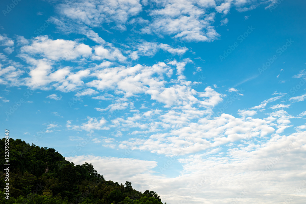 Sky and clouds on a sunny day Sky and clouds on a sunny day