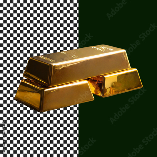 Gold bullion bar, gold ingot. Swiss gold. Business, Investment-Grade 5000g Gold Bar for Wealth and Security on transparent background, png, psd
