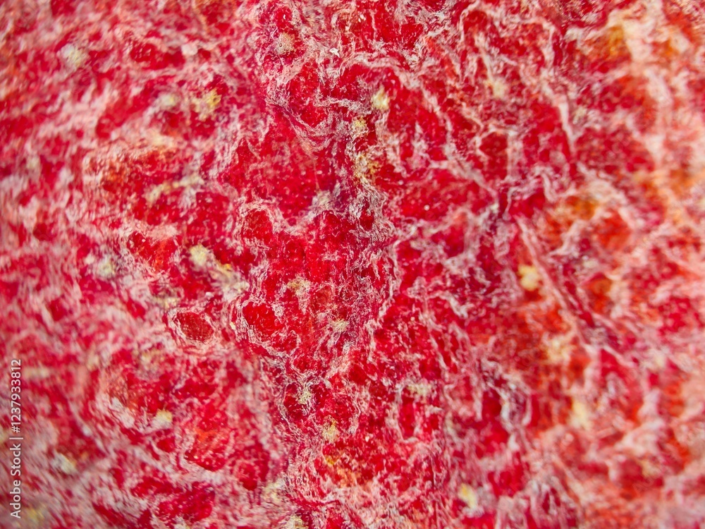macro photography of ripe pomegranate macro photography of ripe pomegranate