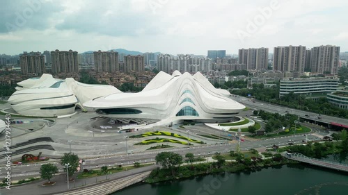 Changsha, Meixihu Cultural Art Center, China