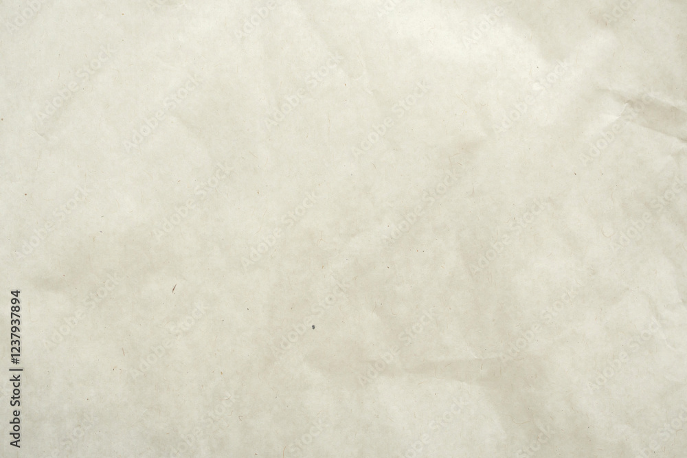 Fototapeta premium Abstract white crumpled and creased recycle paper texture background