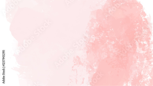 Abstract pink watercolor background.Hand painted watercolor. vector