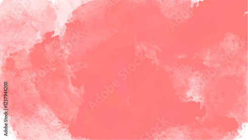 Abstract pink watercolor background.Hand painted watercolor. vector