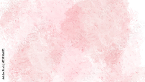 Abstract pink watercolor background.Hand painted watercolor. vector