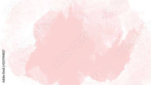 Abstract pink watercolor background.Hand painted watercolor. vector