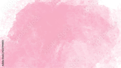 Abstract pink watercolor background.Hand painted watercolor. vector