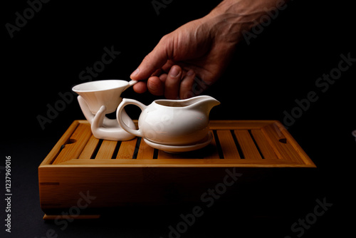Traditional Calming Chinese Tea Ceremony