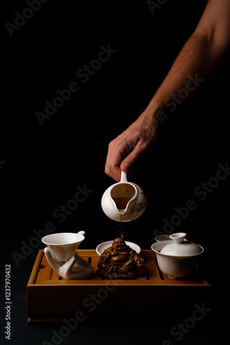 Traditional Calming Chinese Tea Ceremony