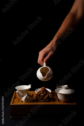 Traditional Calming Chinese Tea Ceremony