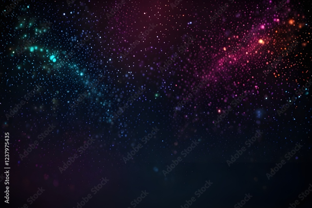 Glitter lights background. Abstract dark glitter colorful particles lights texture or background overlays Generative AI Glitter lights background. Abstract dark glitter colorful particles lights texture or background overlays Generative AI