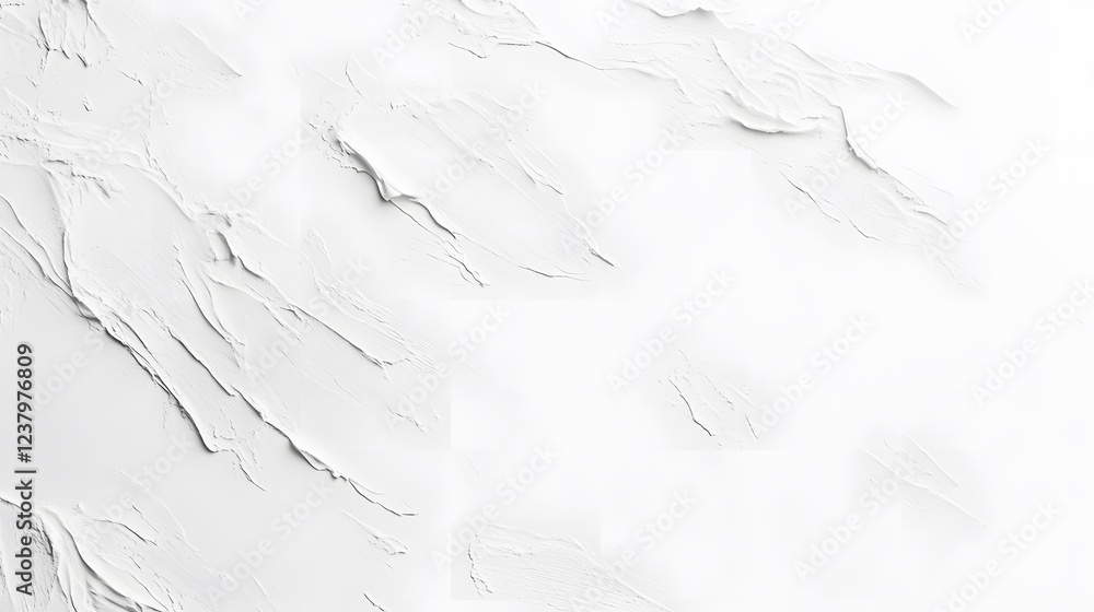 Fototapeta premium Abstract White Paint Texture Background Swirls