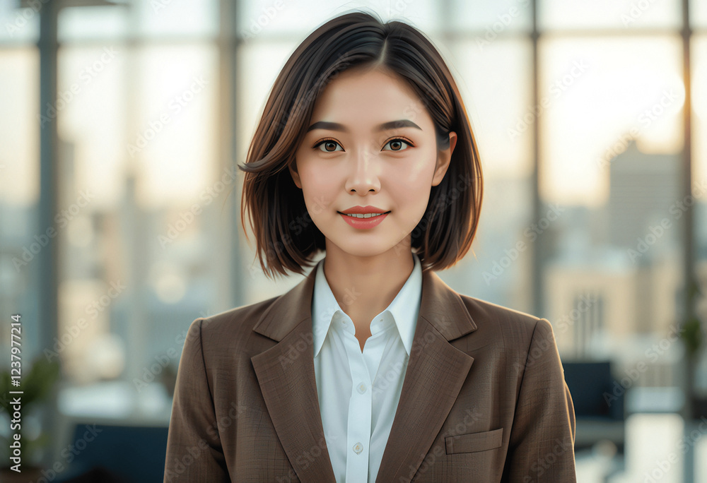 Headshot Professional Woman in Corporate Setting Headshot Professional Woman in Corporate Setting