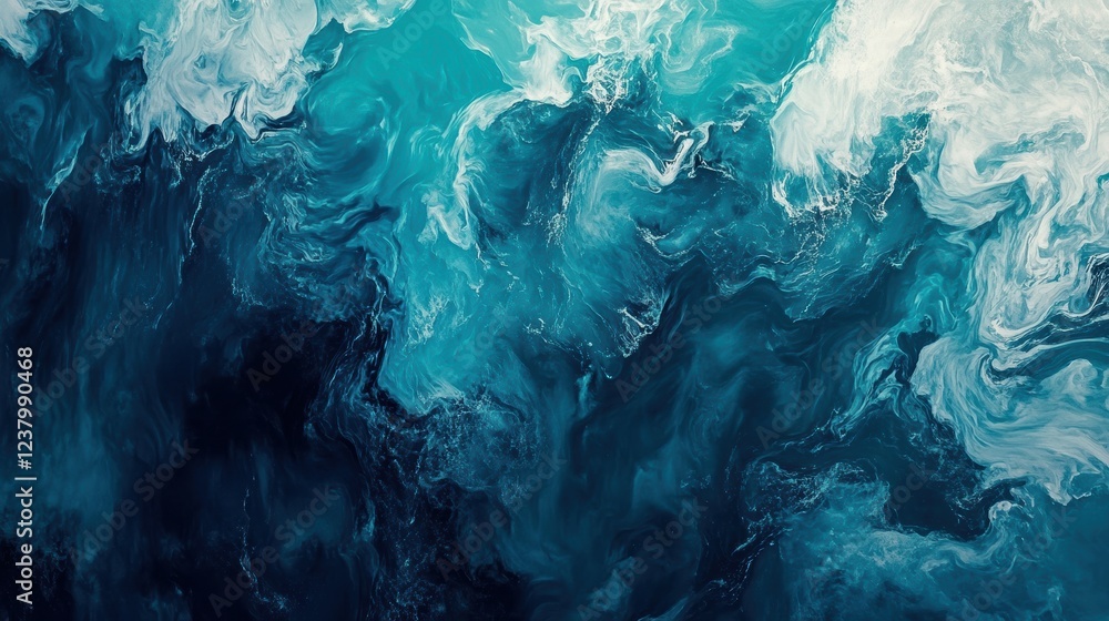 A vibrant background with sapphire blue and teal A vibrant background with sapphire blue and teal