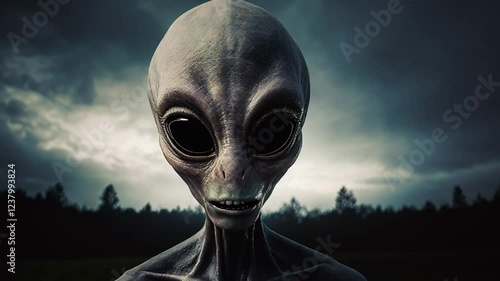 Mysterious Grey Alien Encounter: A Close Encounter of the Third Kind