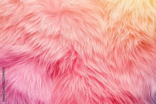 Color fur texture, top view.