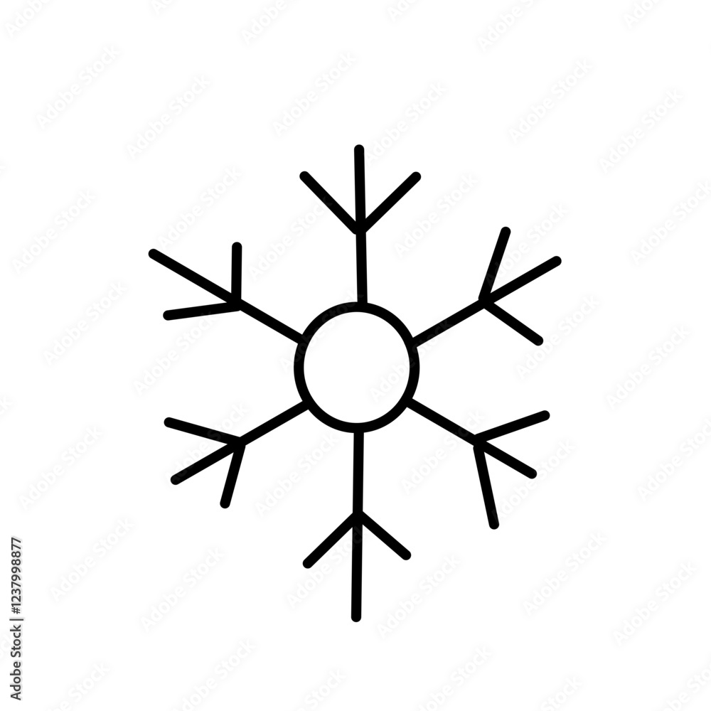 Line Xmas icons collection Line Xmas icons collection