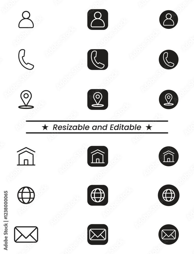 name icon, phone icon, location icon, home icon, globe icon, mail icon set name icon, phone icon, location icon, home icon, globe icon, mail icon set