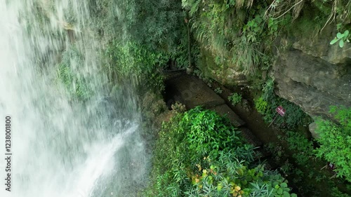 Furong Town, China, Water fall
