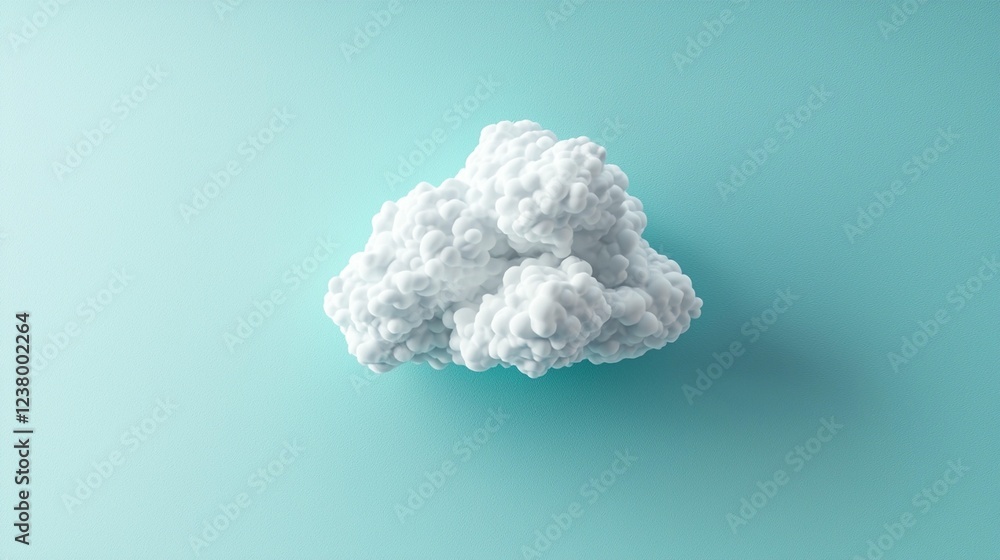 Abstract White Cloud Formation Abstract White Cloud Formation