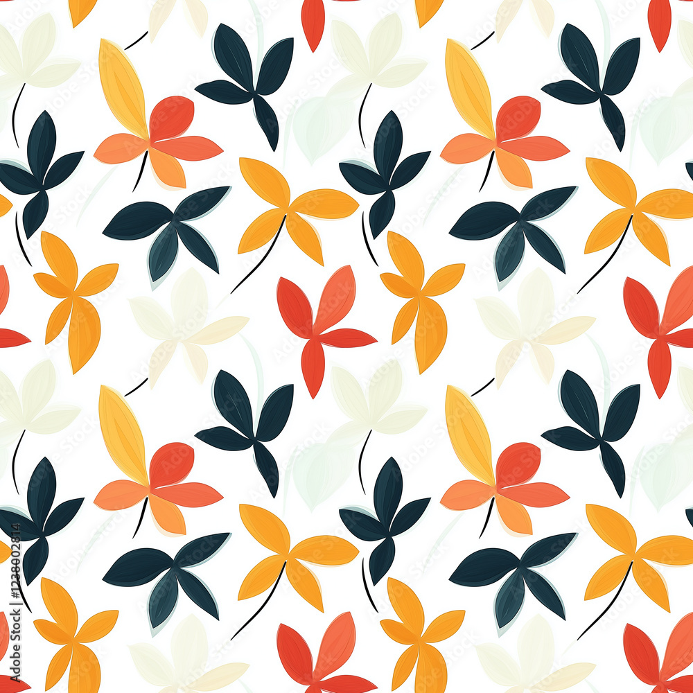 Seamless minimal modern floral pattern. botanical seamless. Seamless minimal modern floral pattern. botanical seamless.