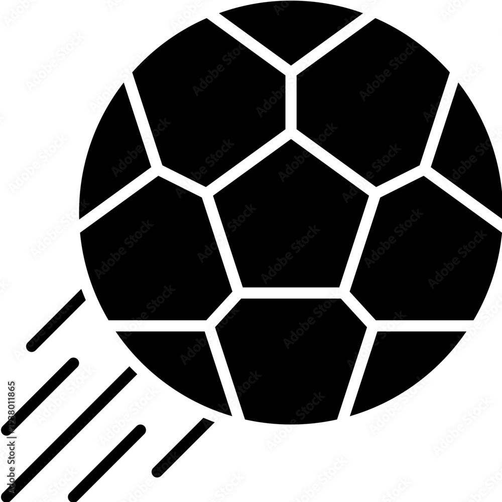Football icon single vector illustration Football icon single vector illustration