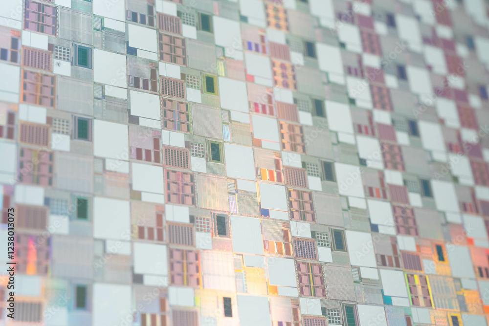 Silicon wafer for manufacturing semiconductor of integrated circuit. Silicon wafer for manufacturing semiconductor of integrated circuit.