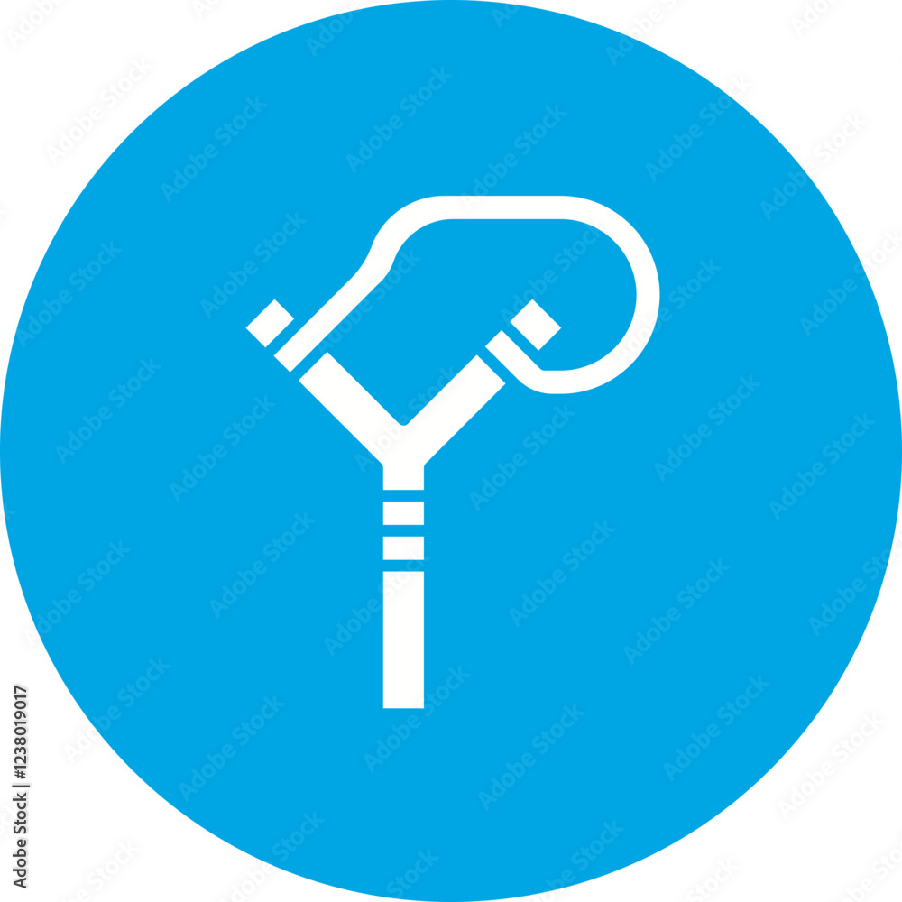 Slingshot icon single vector illustration Slingshot icon single vector illustration