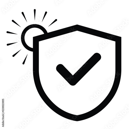 Shield icon with a checkmark symbol.