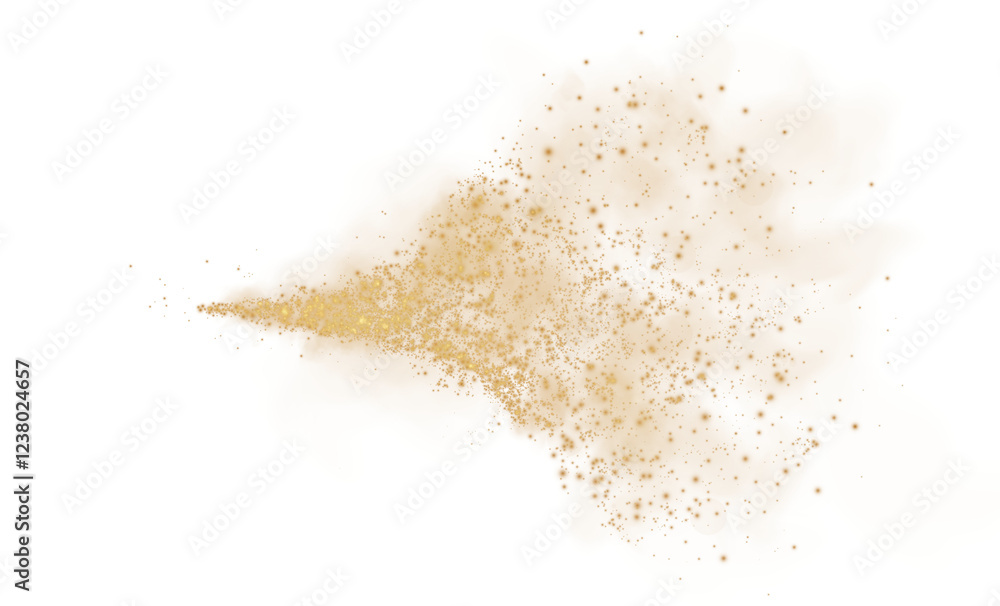 Fantastic golden smoke background. Golden spice powder explosion, spice splash, Magic smoke with glitter and small particles, fog with glowing particles, golden steam. PNG. Fantastic golden smoke background. Golden spice powder explosion, spice splash, Magic smoke with glitter and small particles, fog with glowing particles, golden steam. PNG.