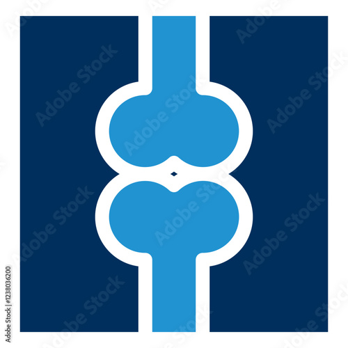 Radiography Blue Color Icon