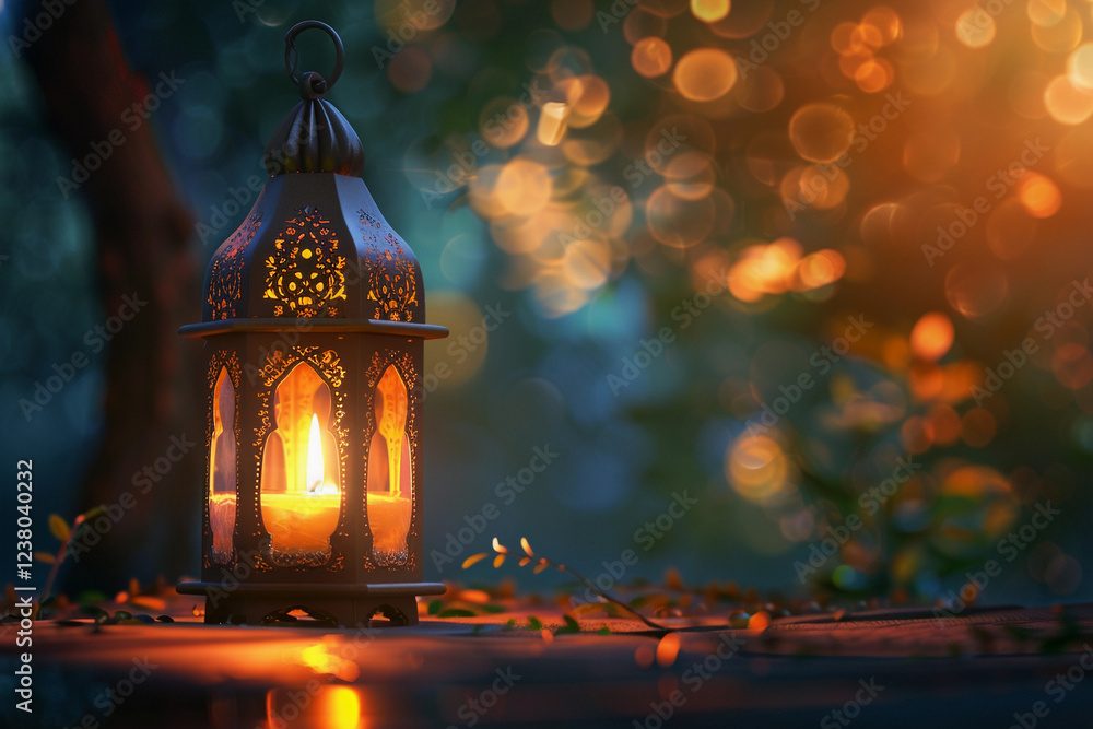 Beautiful greeting card with holiday composition for happy celebrate Ramadan, abstract vivid composition consists of fictional unreal fantastic vision on background Beautiful greeting card with holiday composition for happy celebrate Ramadan, abstract vivid composition consists of fictional unreal fantastic vision on background