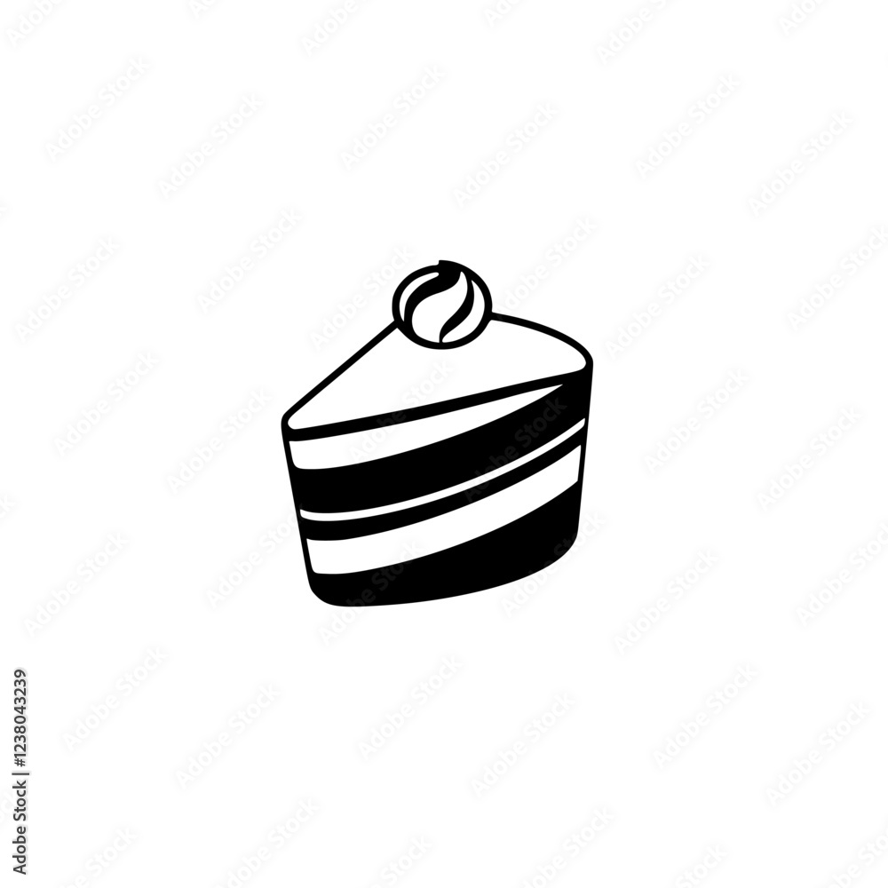A delectable slice of layered cake, a delightful dessert for any occasion. Perfect for birthdays, weddings, or simply satisfying a sweet craving. A delectable slice of layered cake, a delightful dessert for any occasion. Perfect for birthdays, weddings, or simply satisfying a sweet craving.