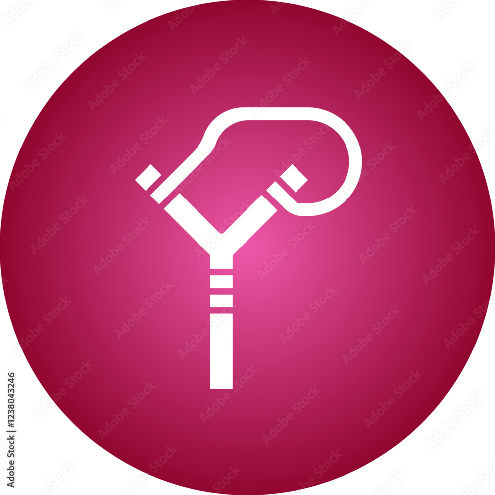 Slingshot icon single vector illustration Slingshot icon single vector illustration