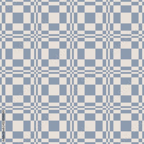 Canvastavla Nordic folk jacquard checkered seamless pattern