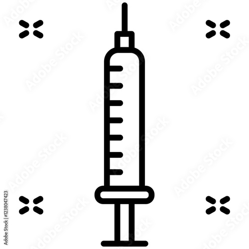 Injection Line Icon Style