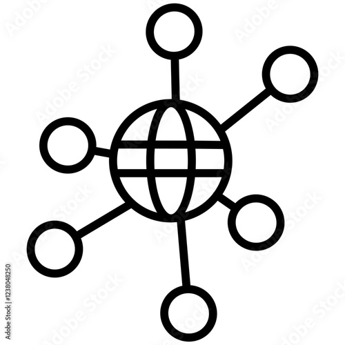 Folder Line Icon Style