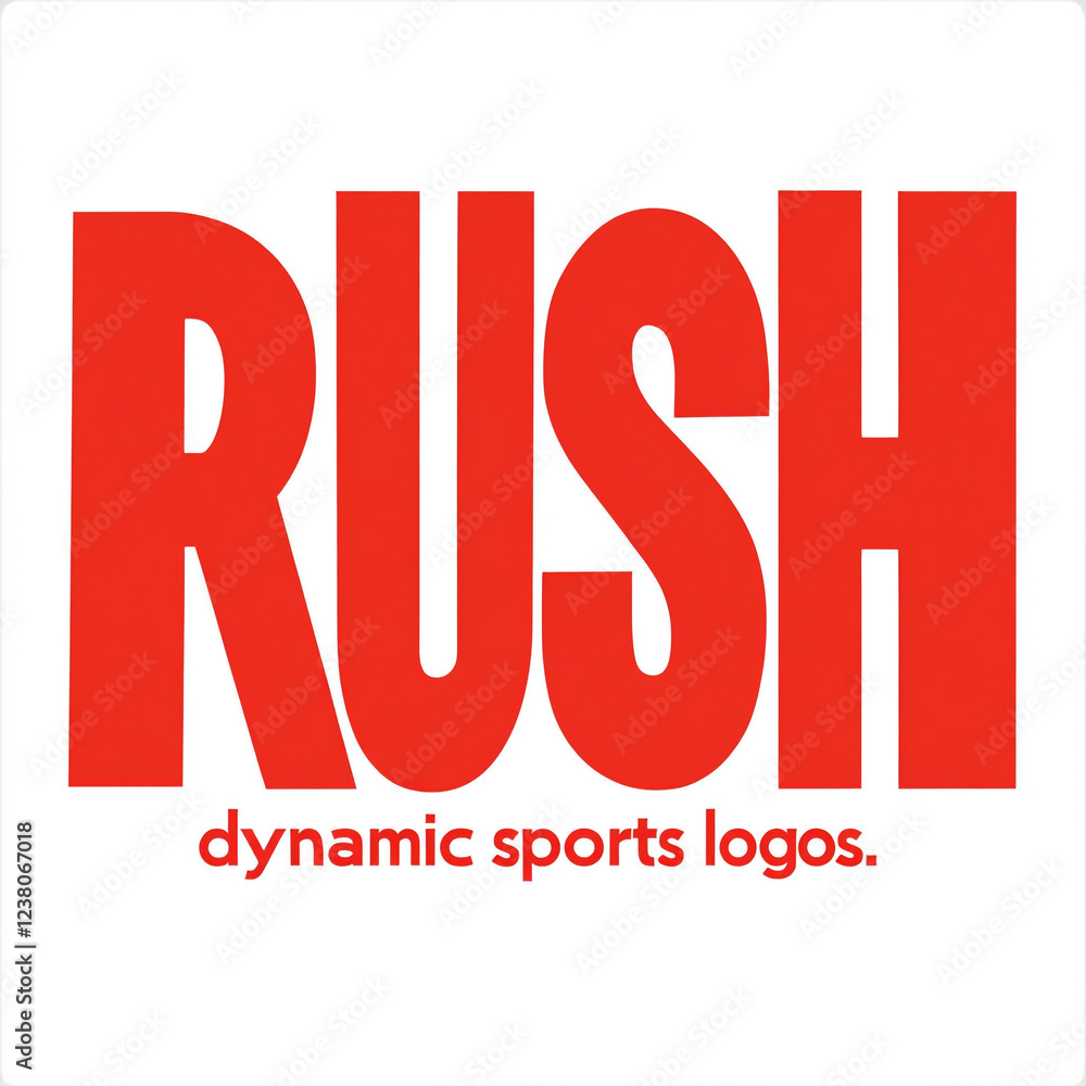 A sports logo design showcases A sports logo design showcases