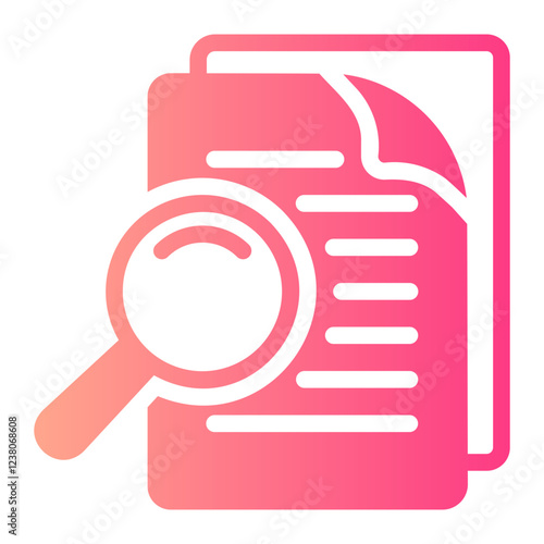document Gradient icon