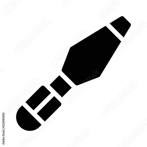 chisel glyph icon