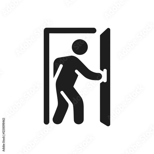 Entering Door Icon