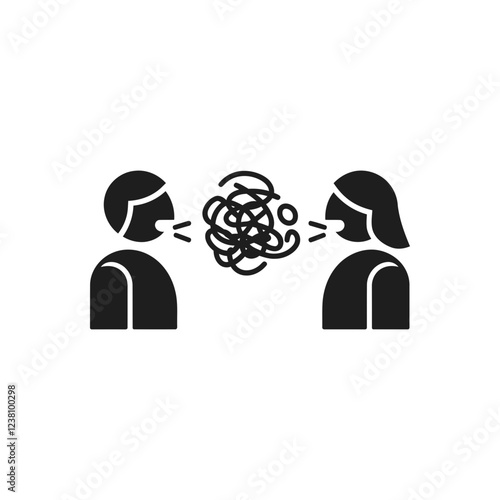 Conflict Argument Dispute Icon