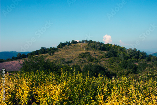 hill on the country side