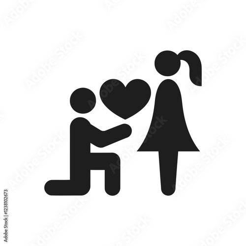 Marriage Proposal Love icon